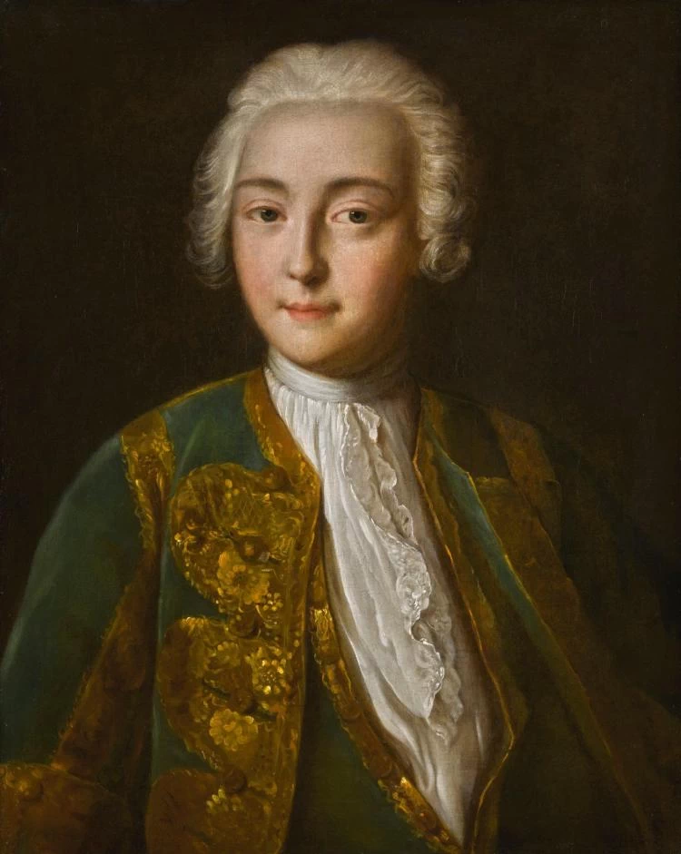 Ritratto di Tsesarevna Elizabeth Petrovna, poi Imperatrice Elisabetta di Russia